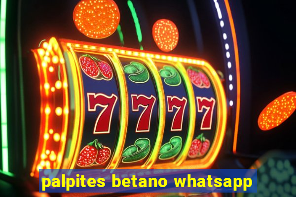 palpites betano whatsapp